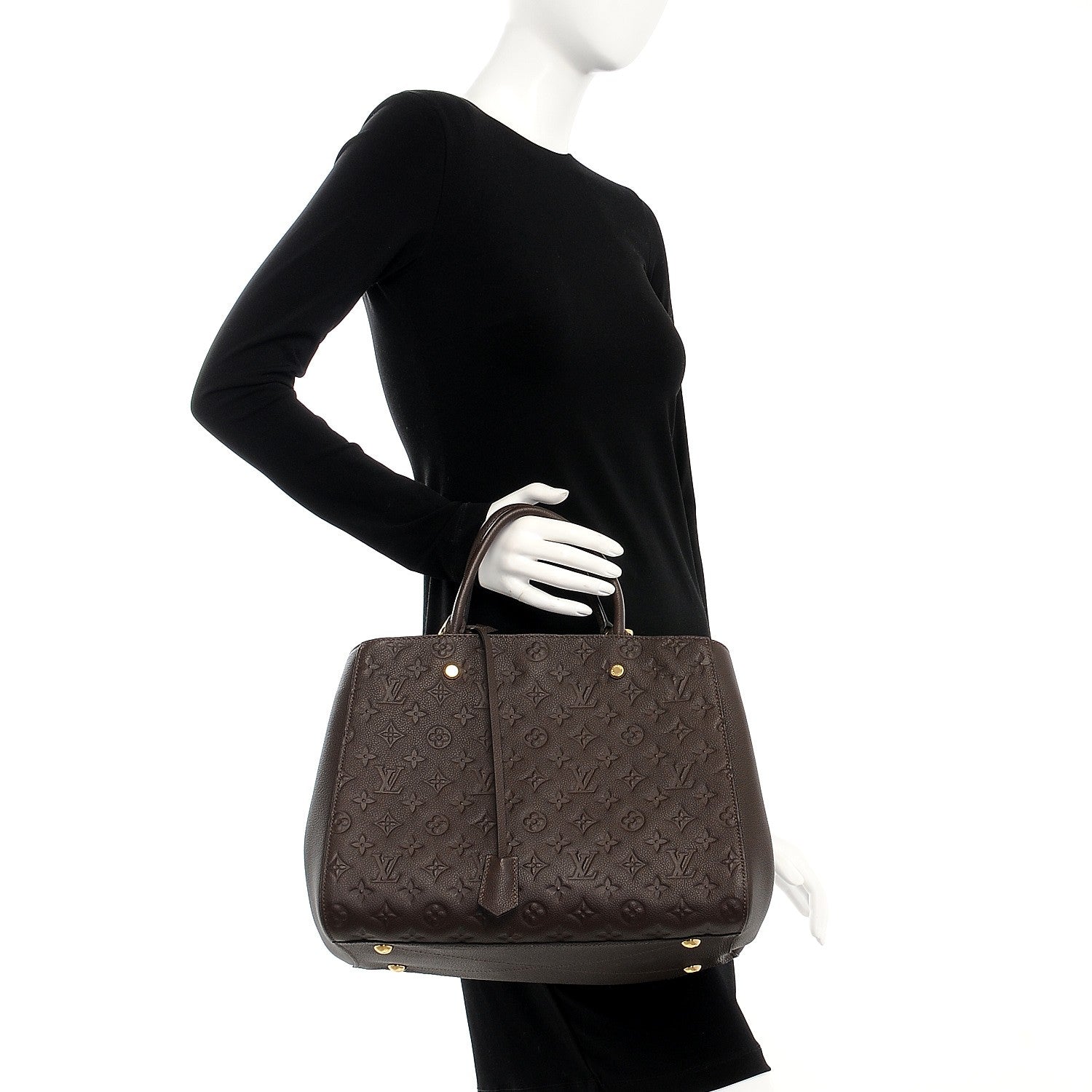 Louis Vuitton Empreinte Montaigne GM Terre 3 of 8