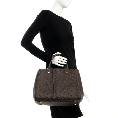 Louis Vuitton Empreinte Montaigne GM Terre 3 of 8