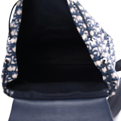 Christian Dior Oblique Motion Backpack Blue 5 of 17