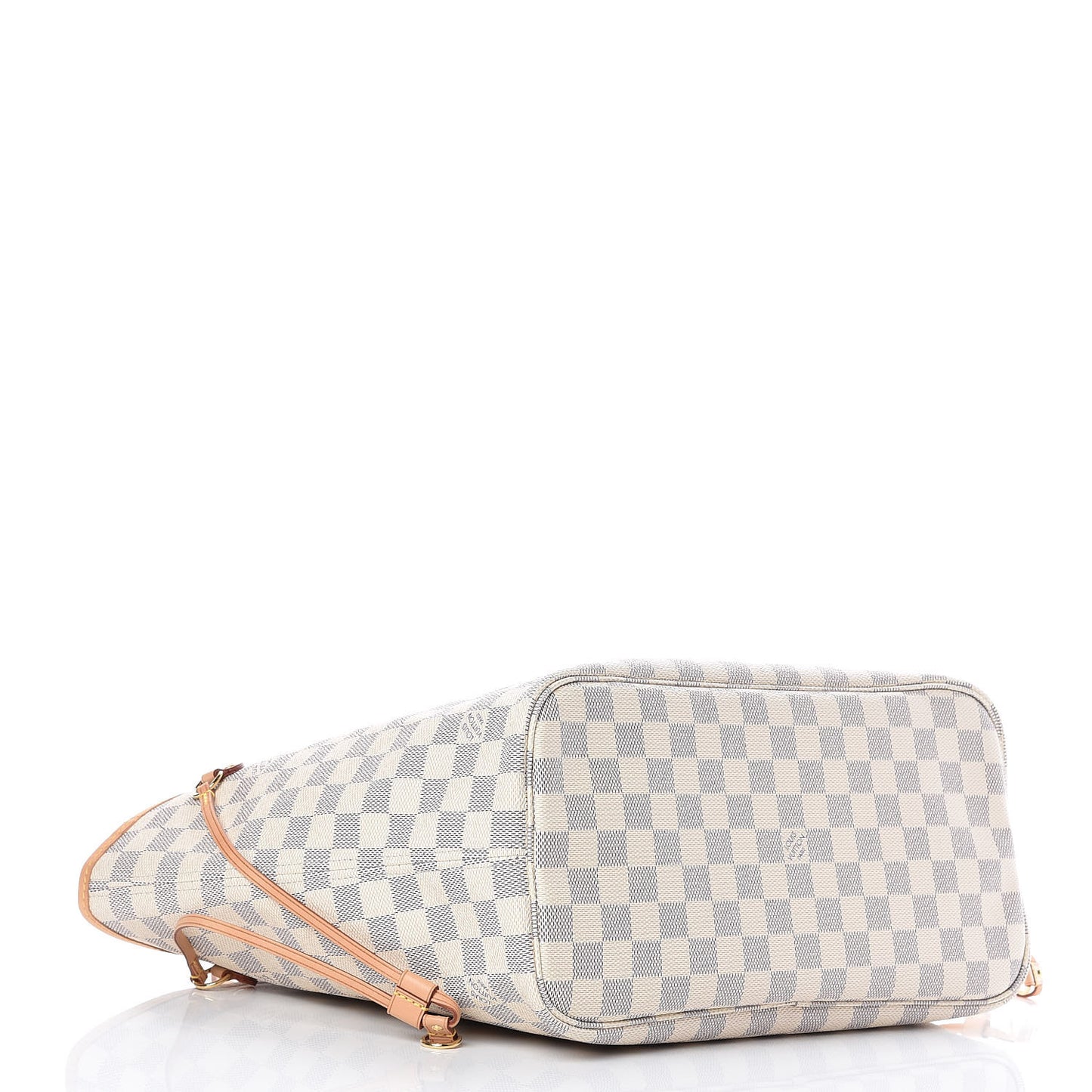 Damier Azur Neo Neverfull MM Rose Ballerine