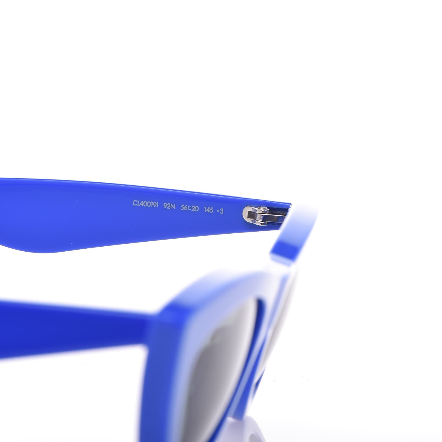 Celine Acetate Cat Eye Sunglasses CL40019I Blue 6 of 6