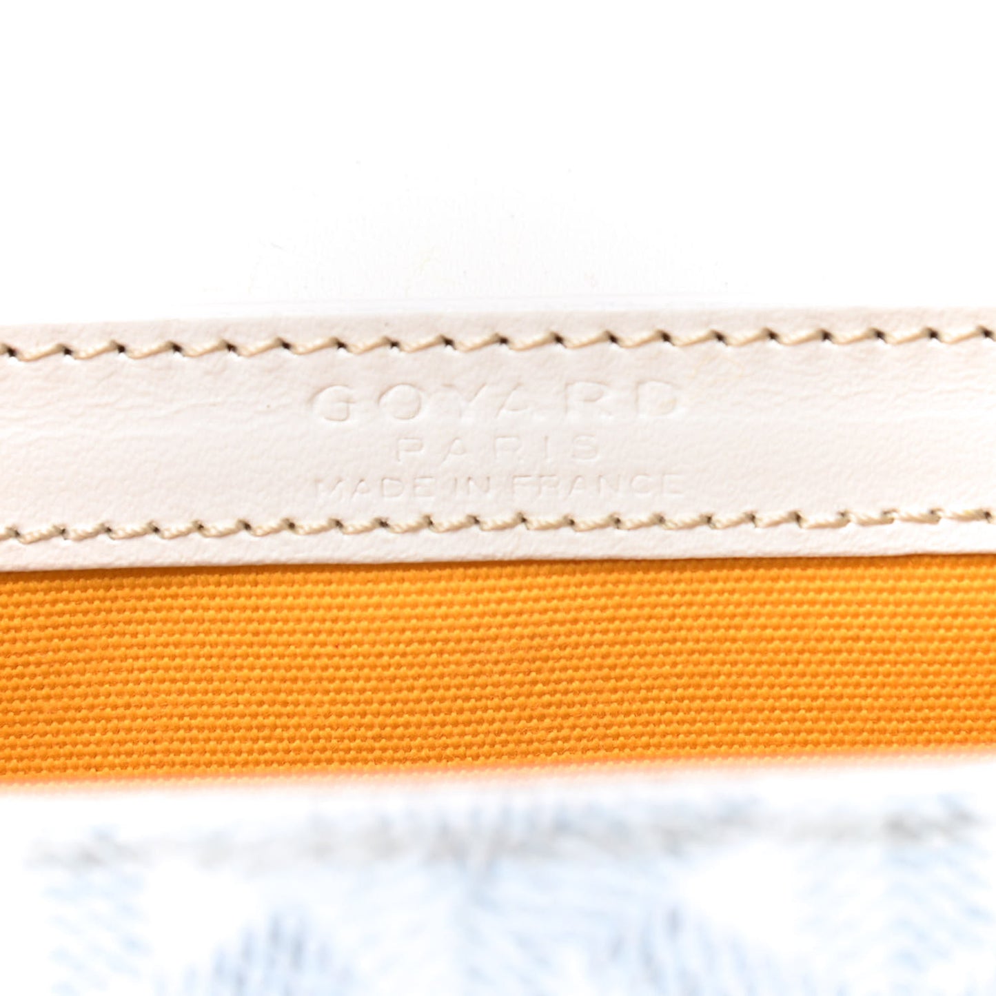 Goyardine Structure Mini Saigon White
