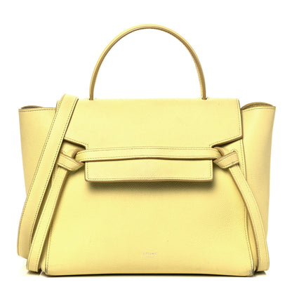 Celine Grained Calfskin Micro Belt Bag Bergamote 1 of 13