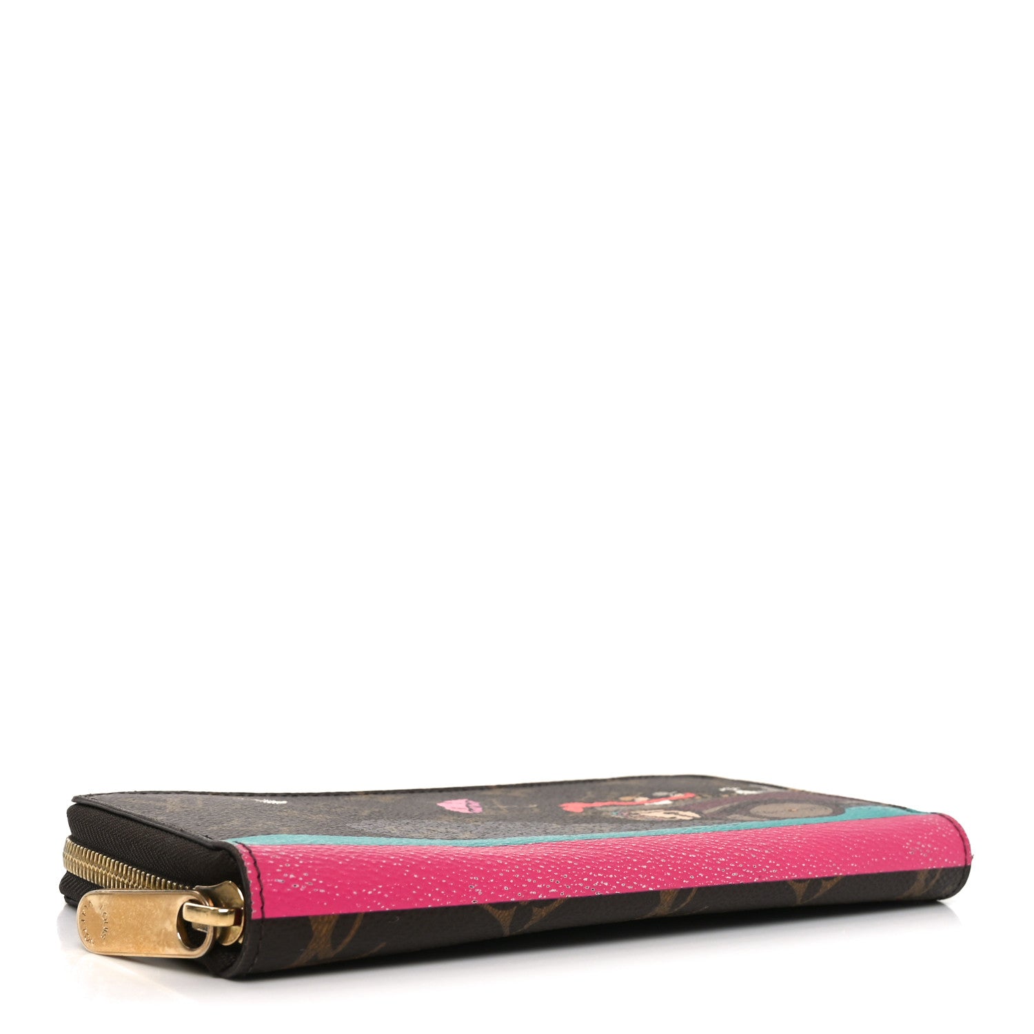 Louis Vuitton Monogram 2015 Christmas Animation Zippy Wallet Hibiscus 4 of 6
