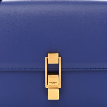 Saint Laurent Smooth Calfskin Carre Satchel Royal Blue 8 of 10