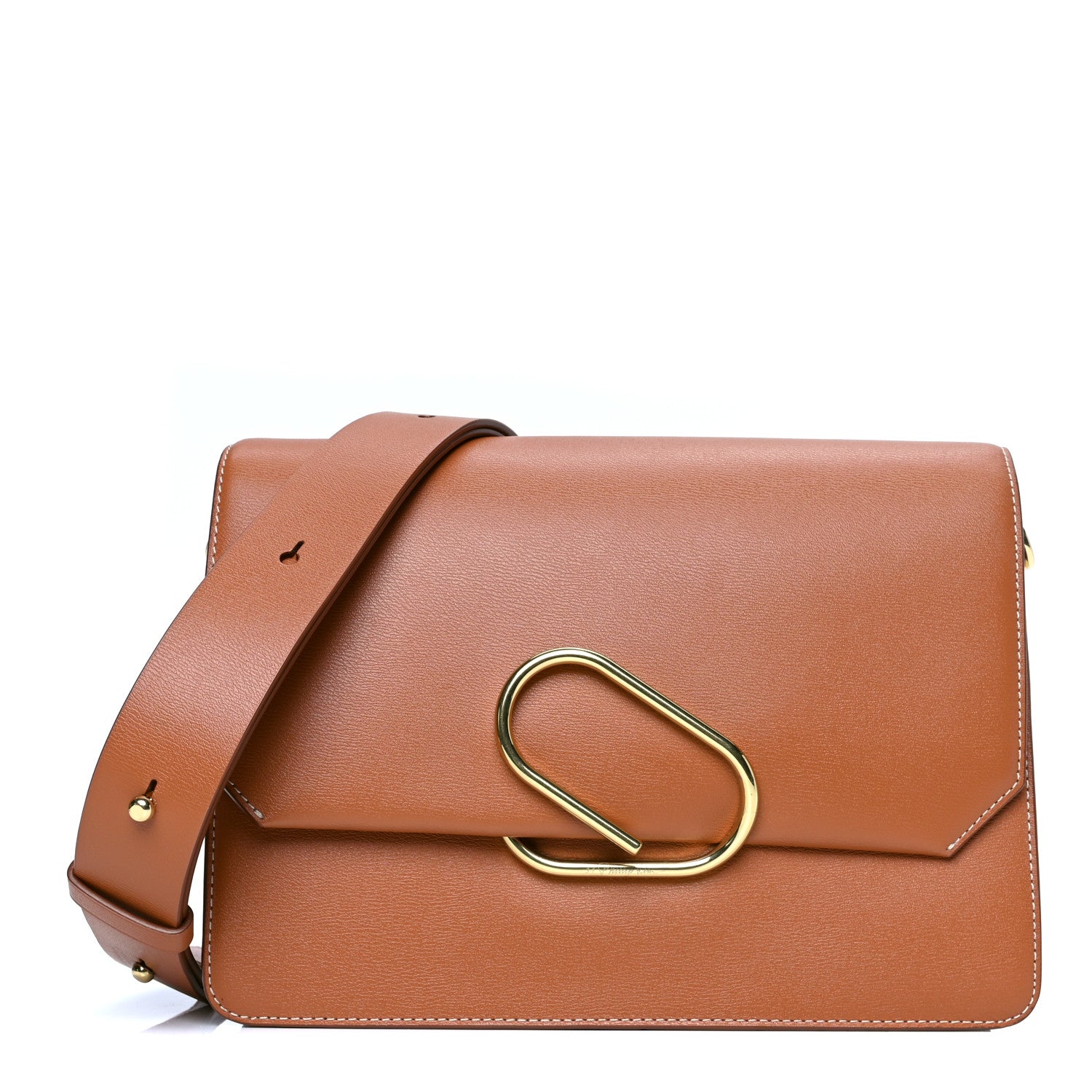 3.1 Phillip Lim Calfskin Alix Shoulder Bag Tan 1 of 4