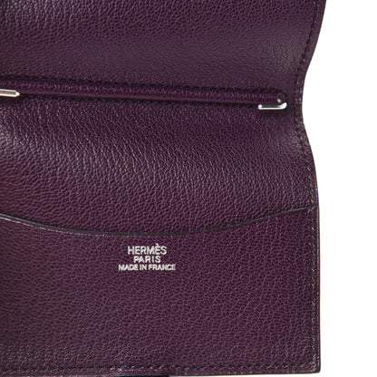 Hermes Chevre Mysore Mini Vision Agenda Cover Raisin 6 of 8
