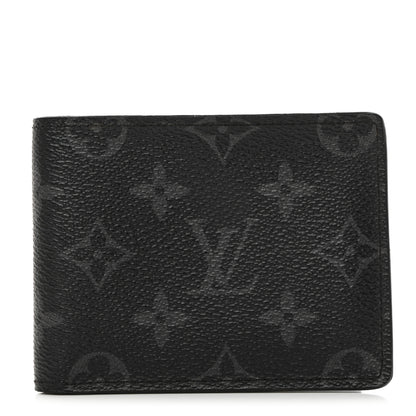 Louis Vuitton Monogram Eclipse Slender Wallet 1 of 7