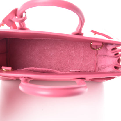 Saint Laurent Calfskin Nano Sac De Jour Lipstick Fuchsia 5 of 11