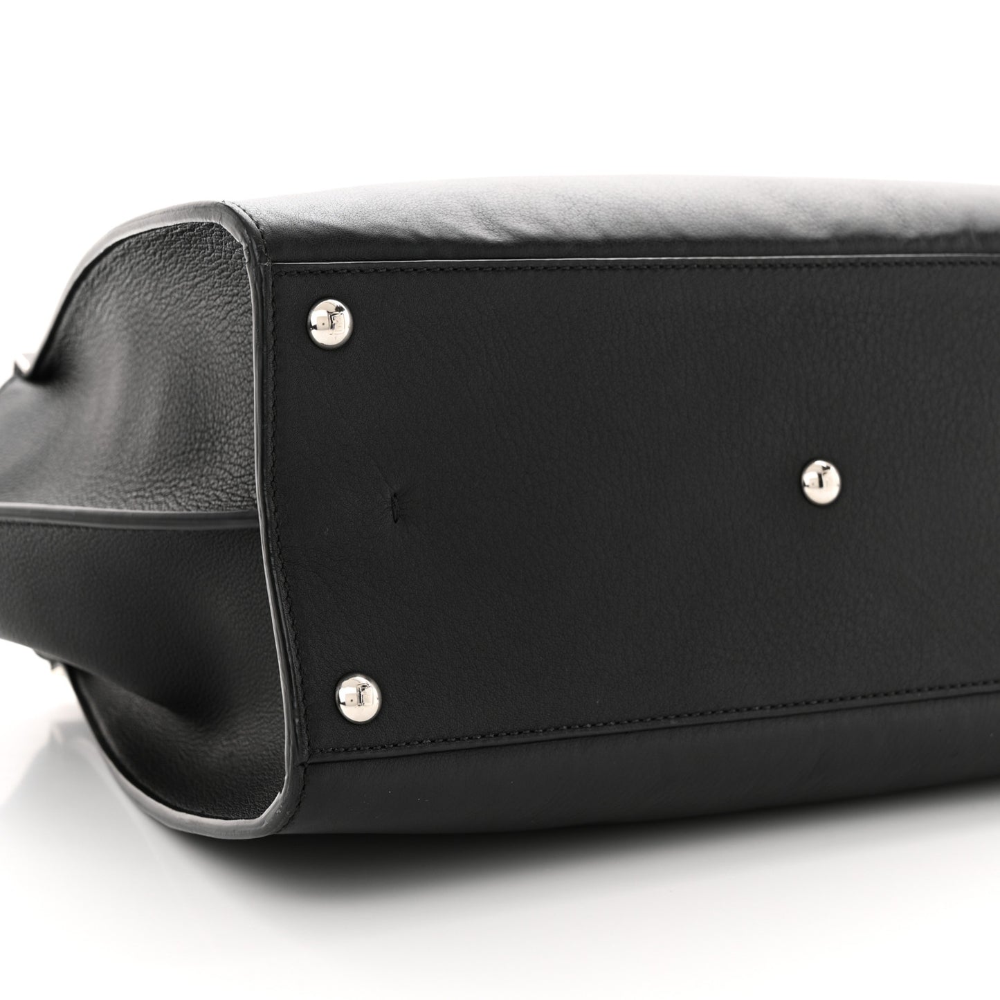 Vitello Dolce Shiny Nappa Petite 3Jours Tote Black