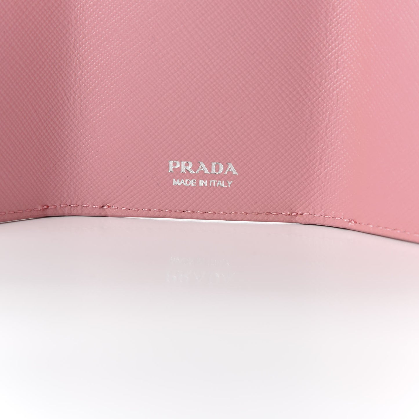 Saffiano Small Swallow Tri-Fold Wallet Petalo