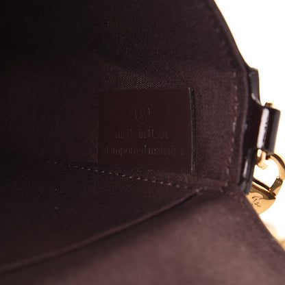 Louis Vuitton Vernis Pochette Felicie Chain Wallet Amarante 8 of 10