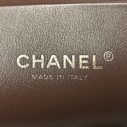 Chanel Suede Quilted Large Bucket Bag  Dark Brown 5 of 9