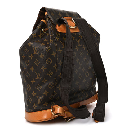 Louis Vuitton Monogram Montsouris GM Backpack 3 of 10