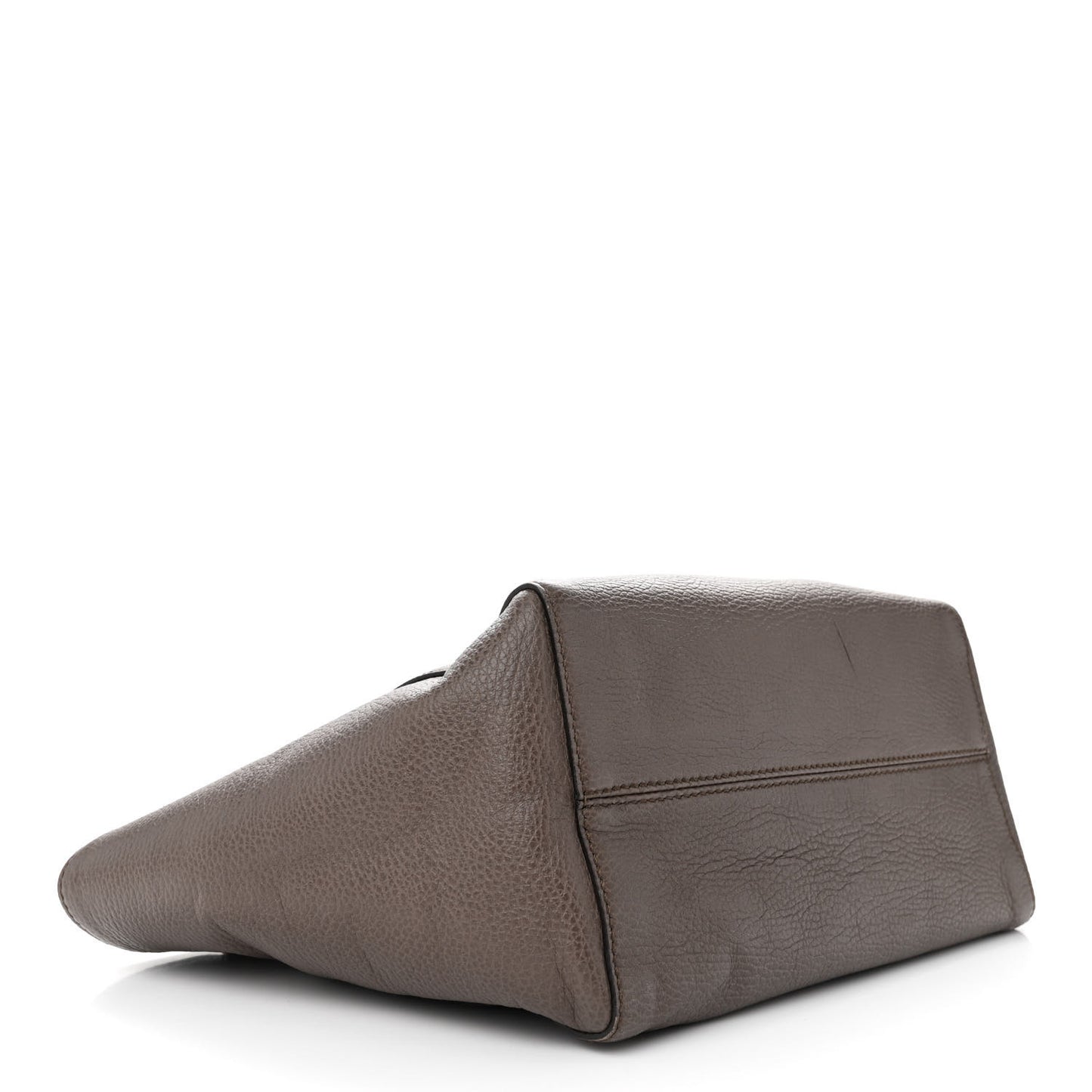 Dollar Calfskin Small Swing Tote Grey Field Soft Pink