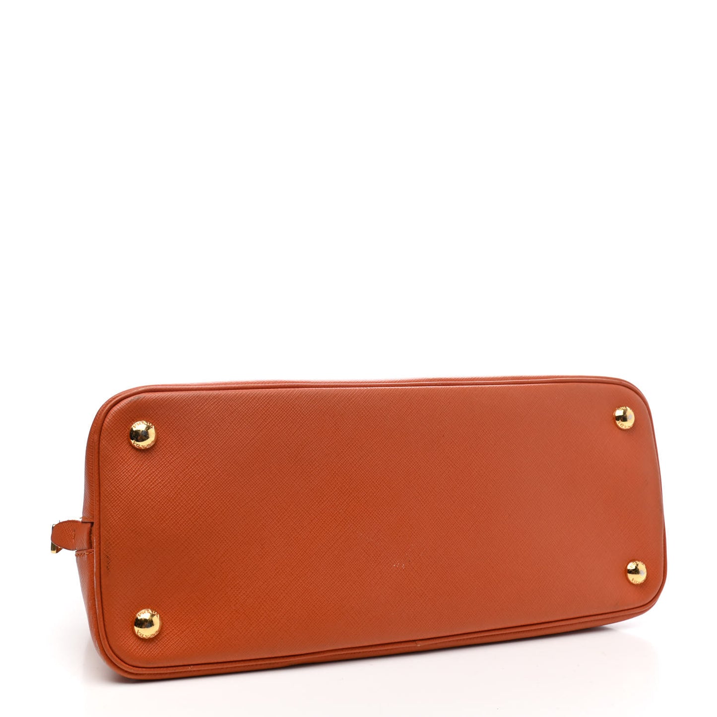 Saffiano Lux Medium Promenade Tote Papaya
