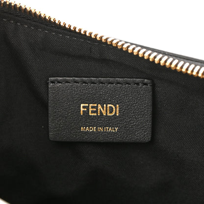 Fendi Vitello Grace Matte Small Fendigraphy Hobo Bag Black 6 of 10
