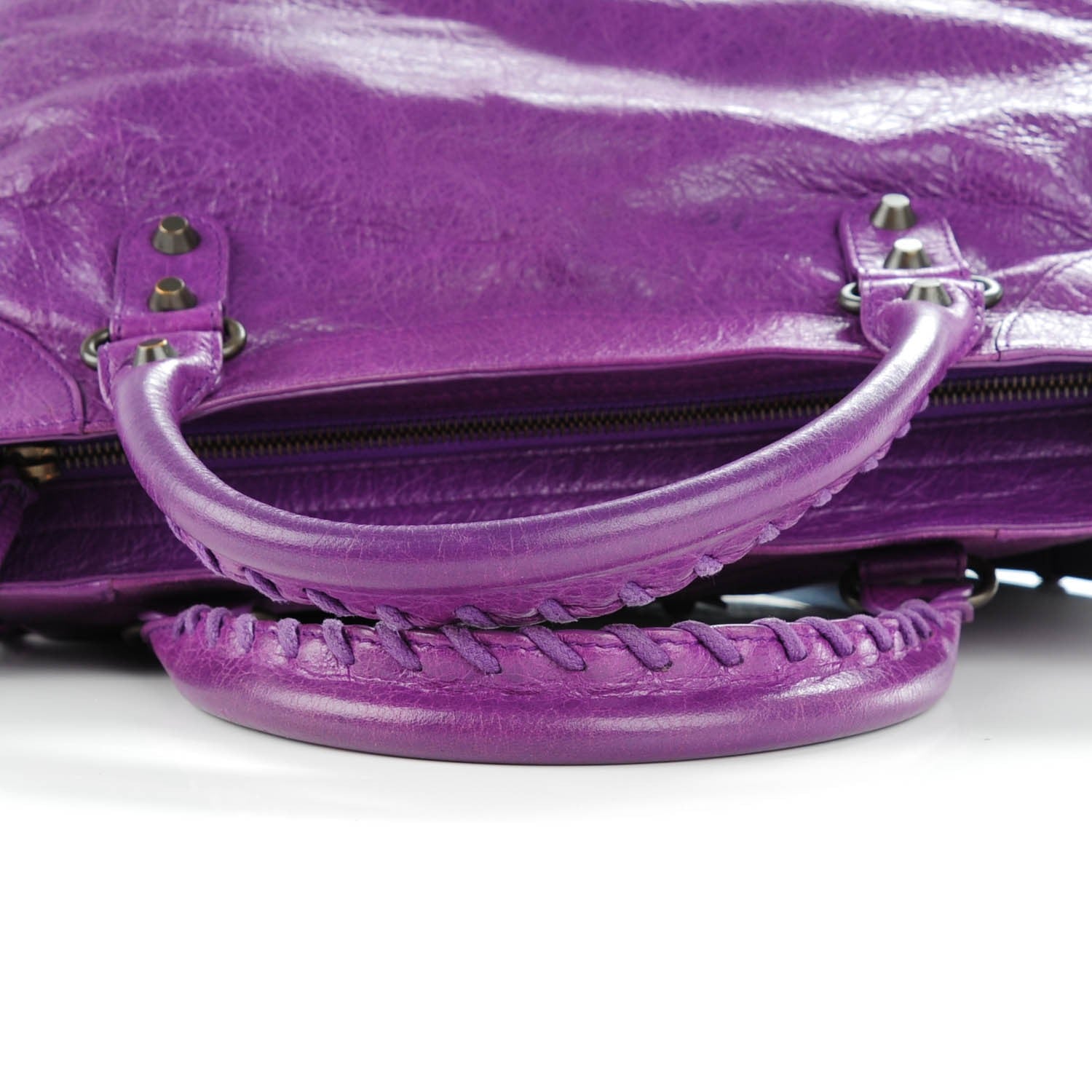 Balenciaga Agneau Classic Hardware Velo Ultraviolet 8 of 8