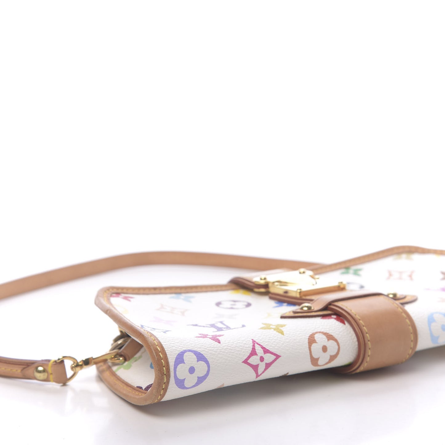 Monogram Multicolor Shirley White
