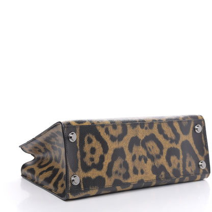Louis Vuitton Canvas Calfskin Wild Animal Print City Steamer EW Marron 6 of 11