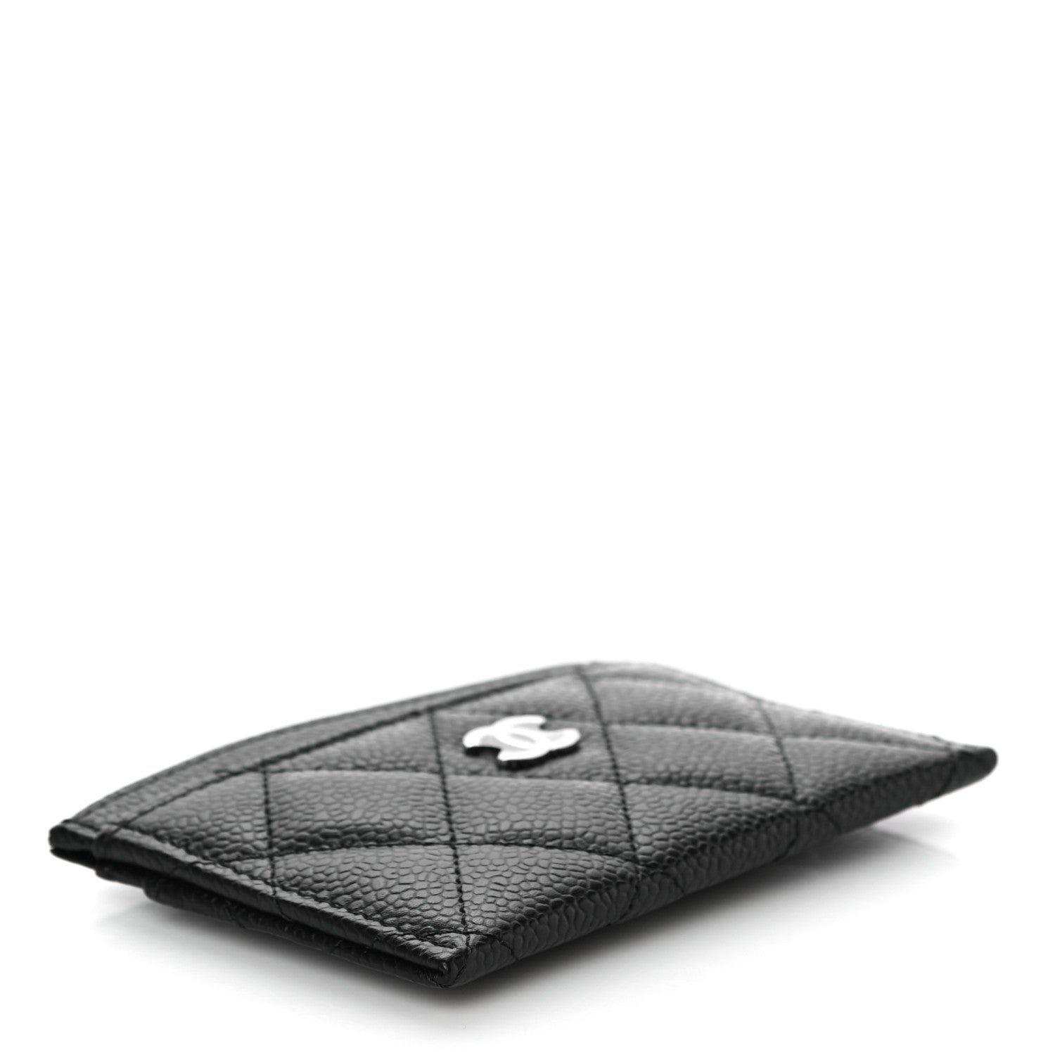 Chanel Caviar Quilted Card Holder Black 4 of 12