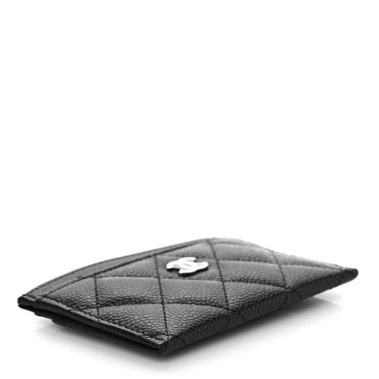 Chanel Caviar Quilted Card Holder Black 4 of 12