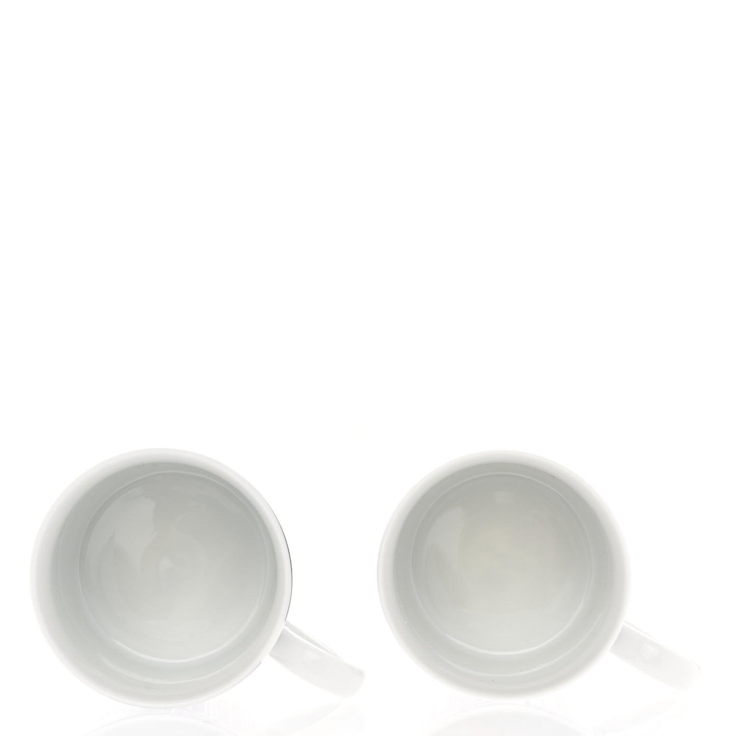 Porcelain H Deco Mug Set Of 2