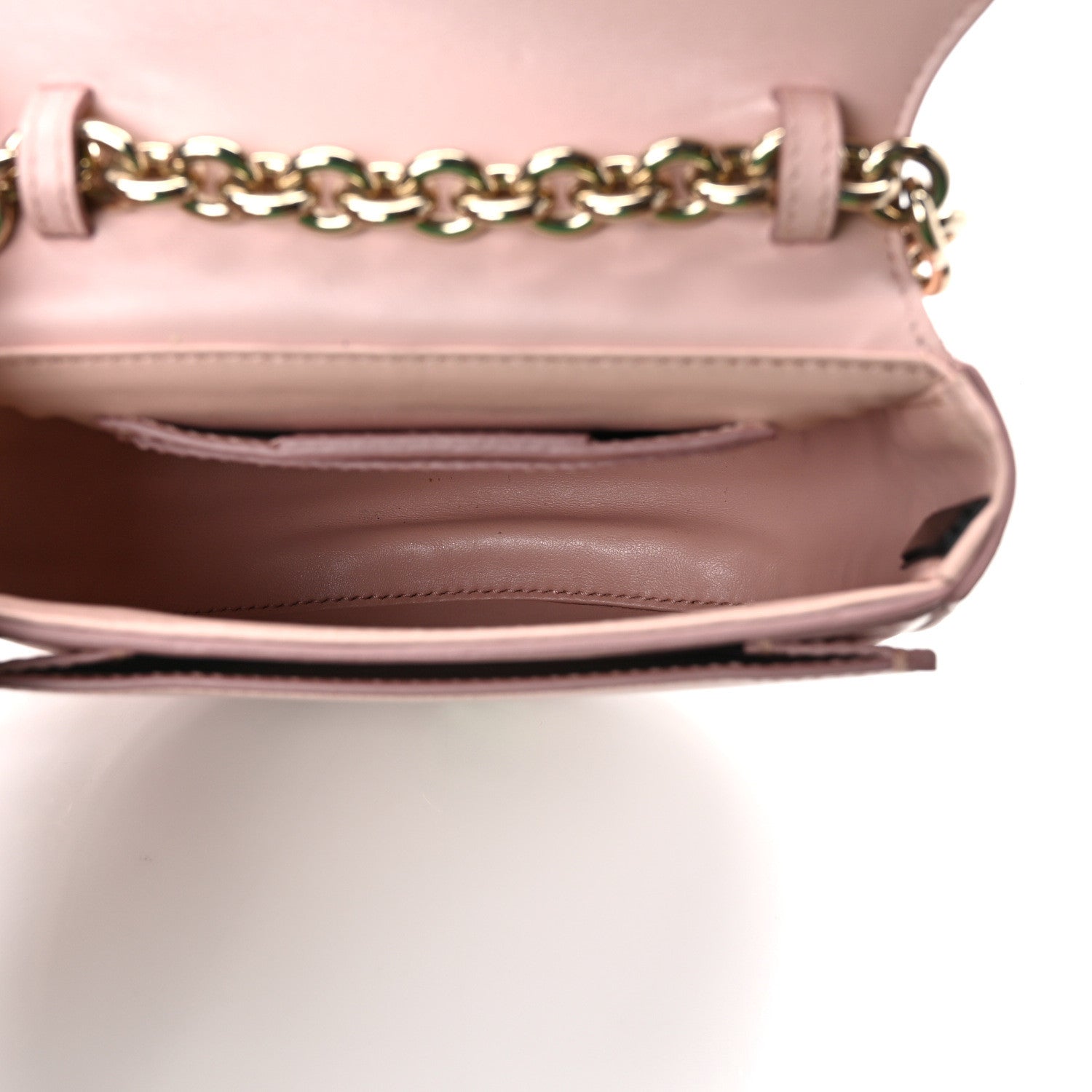 Salvatore Ferragamo Calfskin Vela Crossbody Flap Bag Antique Rose 5 of 9