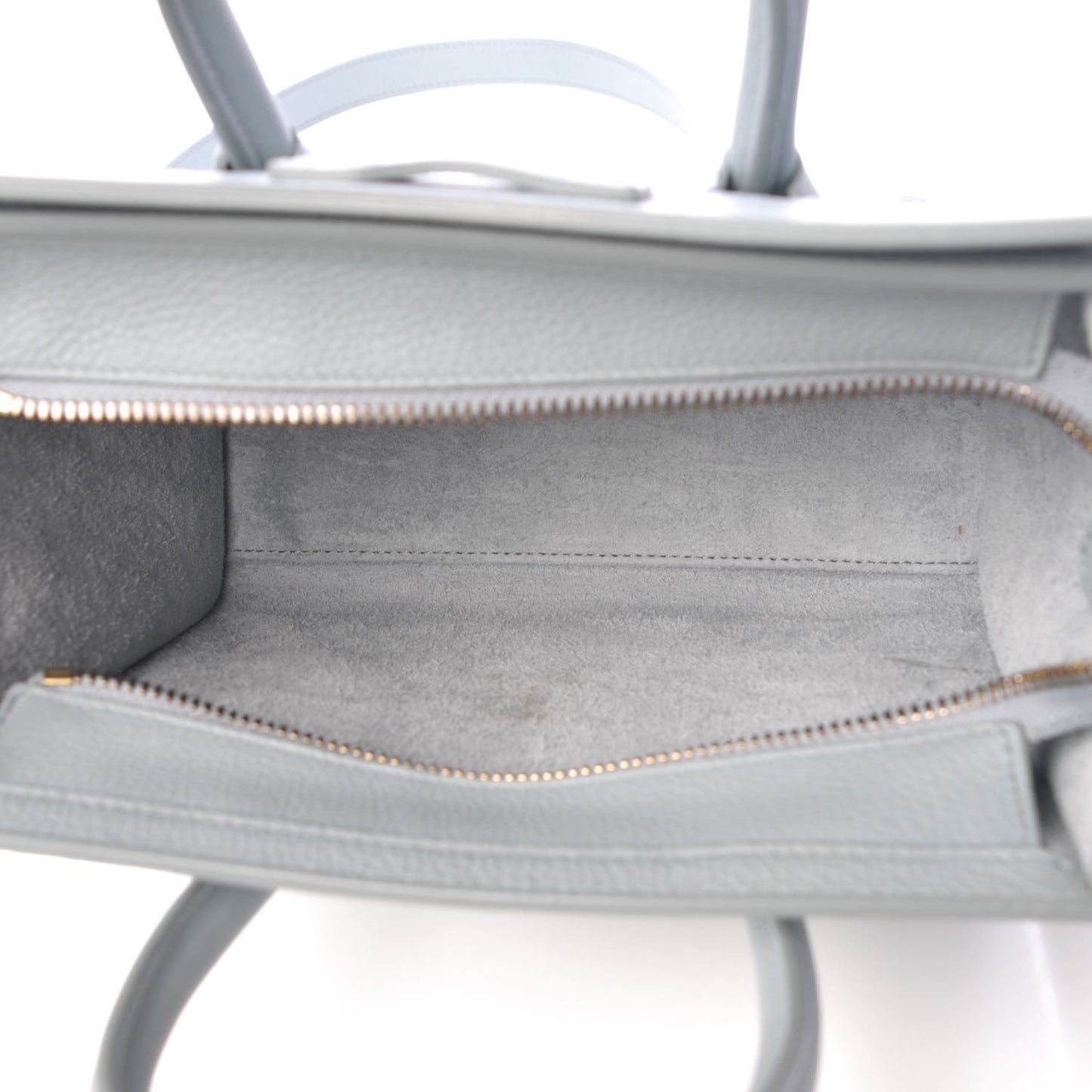 Drummed Calfskin Nano Luggage Cloud