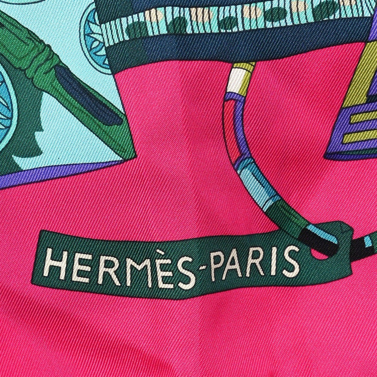 Hermes Silk Voyage En Etoffes Scarf 90 2 of 5