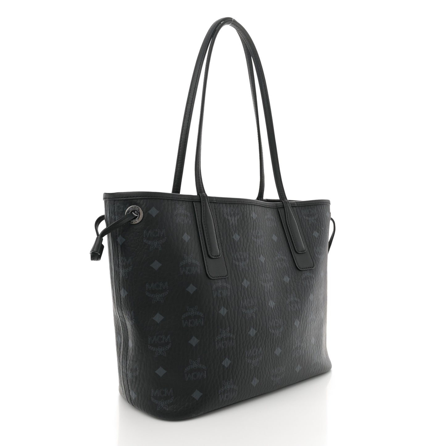Visetos Small Liz Reversible Shopper Tote Black