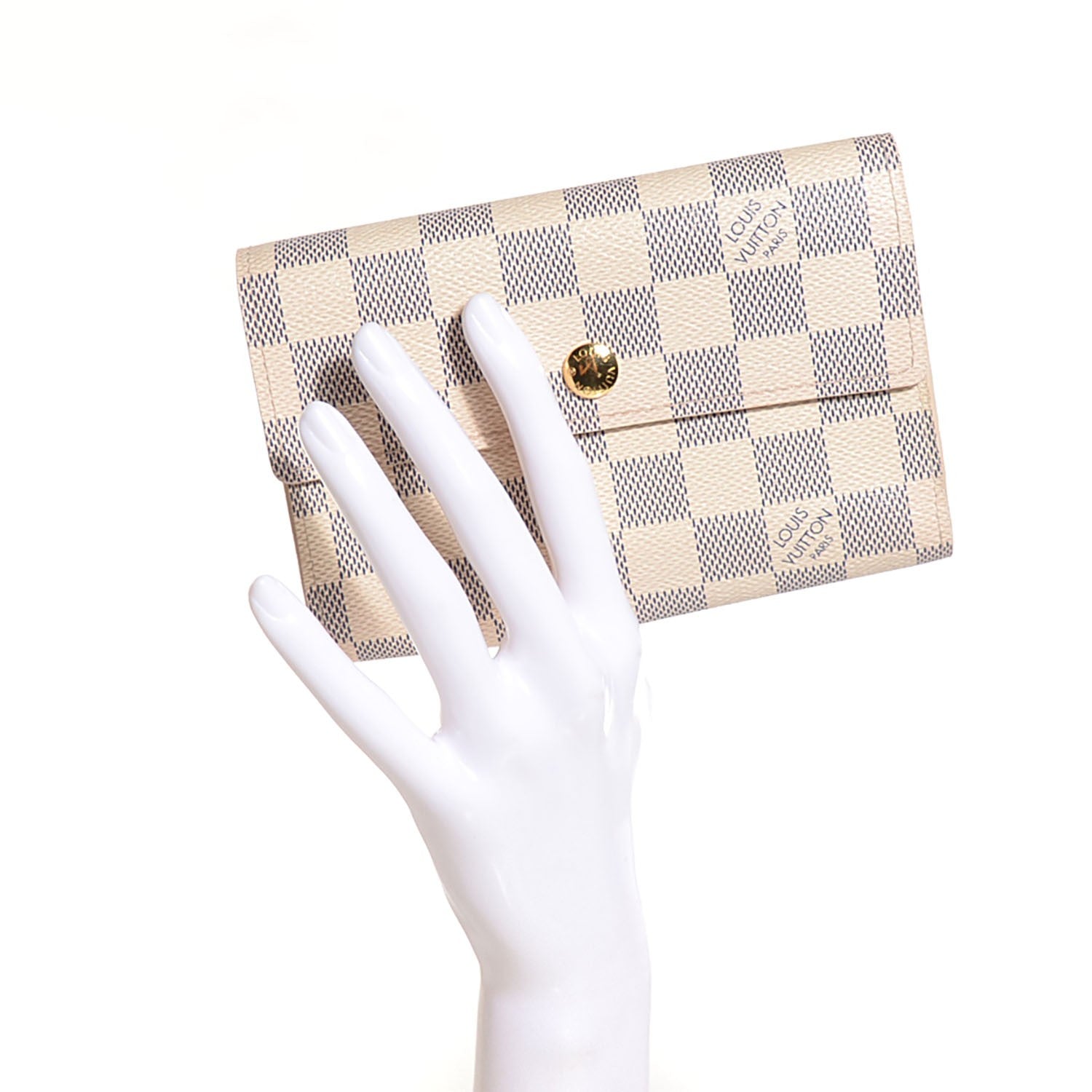 Louis Vuitton Damier Azur Alexandra Wallet 2 of 7
