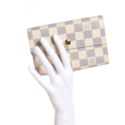 Louis Vuitton Damier Azur Alexandra Wallet 2 of 7