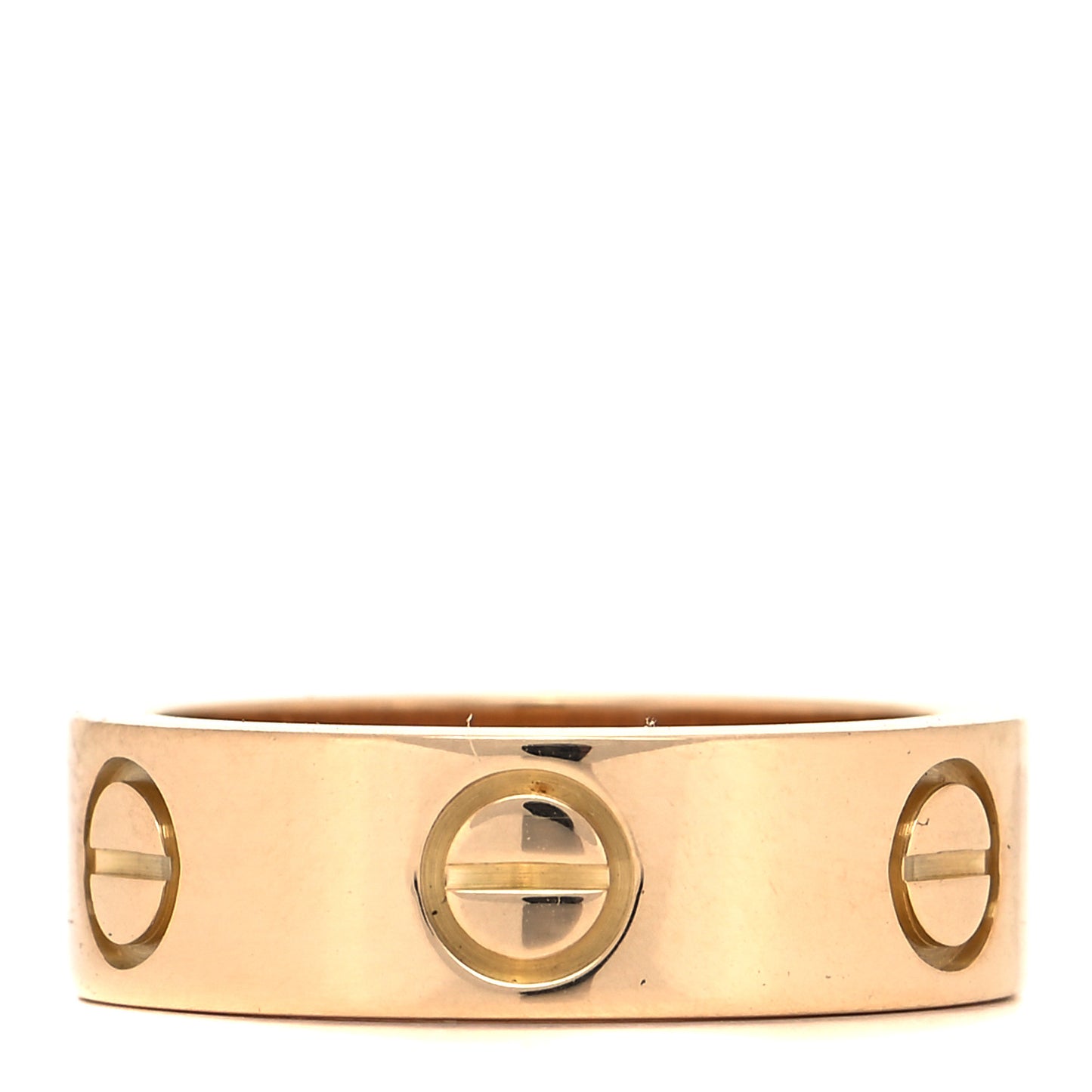 18K Yellow Gold 5.5mm LOVE Ring 49 4.75