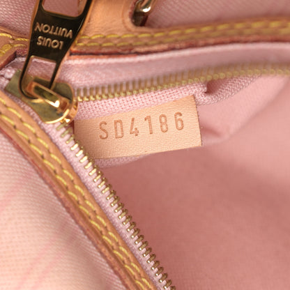 Louis Vuitton Damier Azur Delightful PM Rose Ballerine 8 of 15