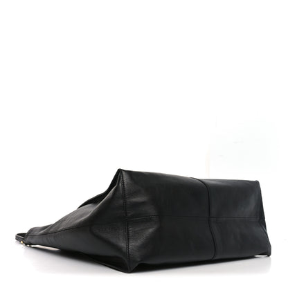 The Row Nappa Aspen Clutch Bag Black 4 of 9