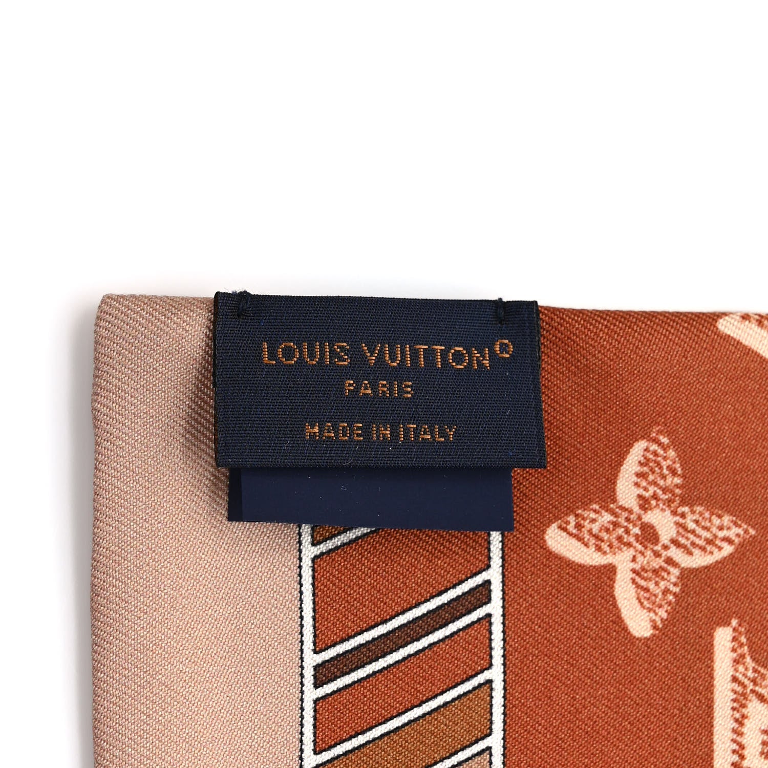 Louis Vuitton Silk Monogram Fall For You Bandeau Brown 3 of 3