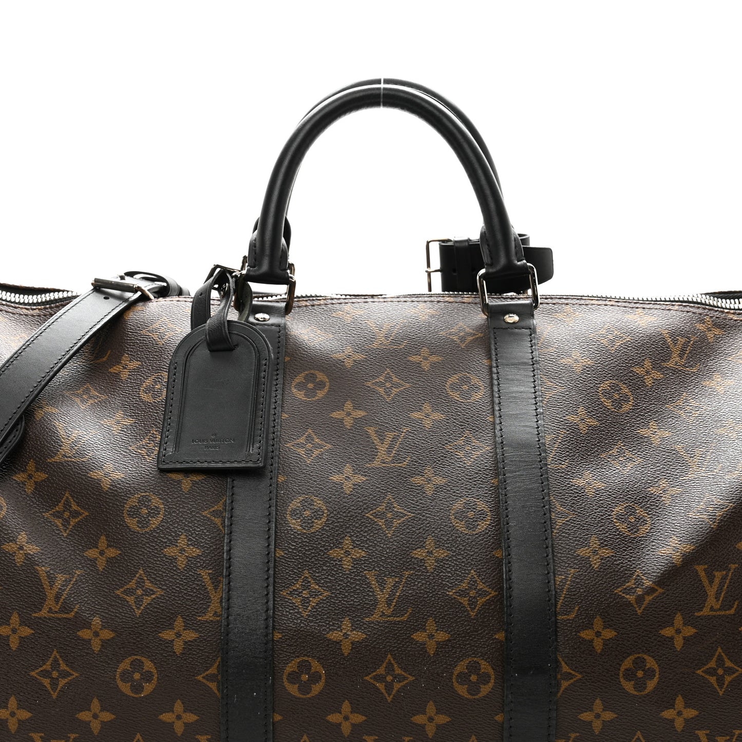Monogram Macassar Keepall Bandouliere 55