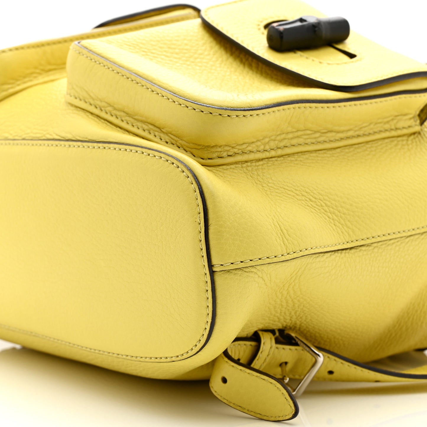 Cellarius Calfskin Medium Bamboo Backpack Mimosa Flower