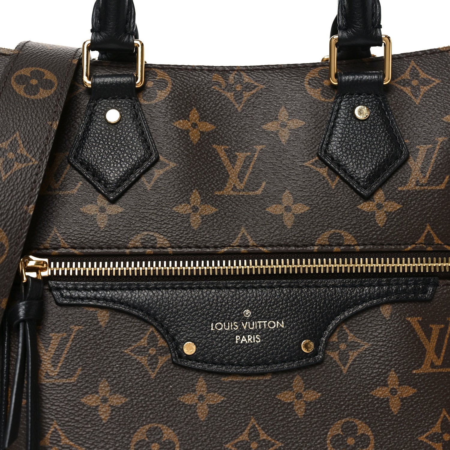 Louis Vuitton Monogram Tournelle PM Black 7 of 9