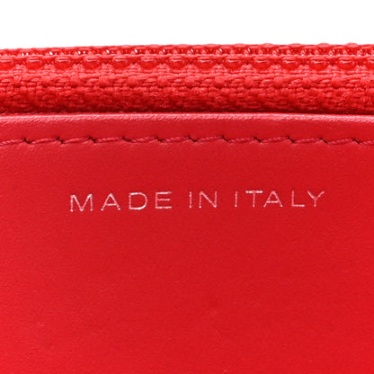 Chanel Caviar Quilted Boy Wallet On Chain WOC Dark Pink 7 of 13