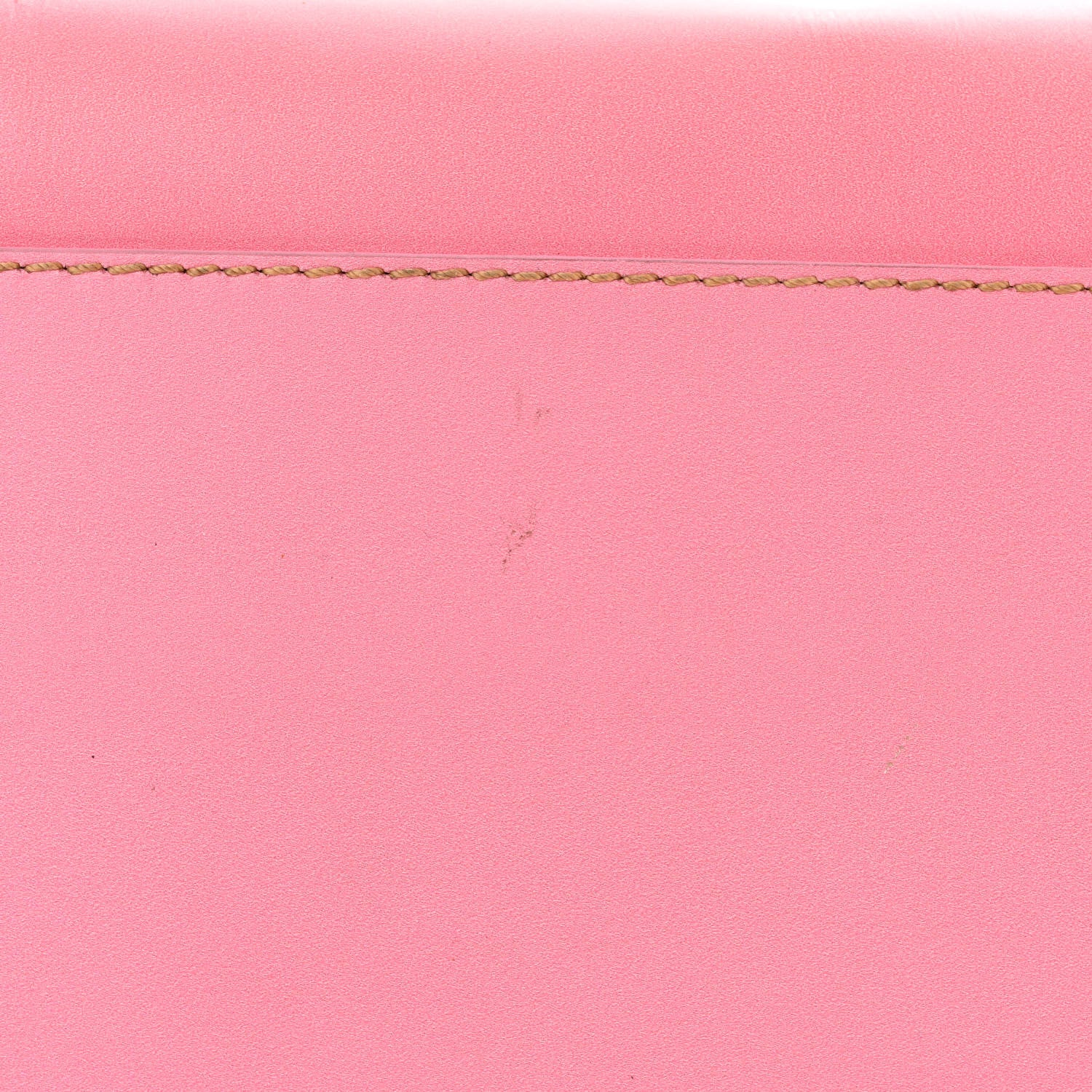 Chanel Shaded Calfskin Medium Deauville Tote Orange Coral Pink 17 of 17