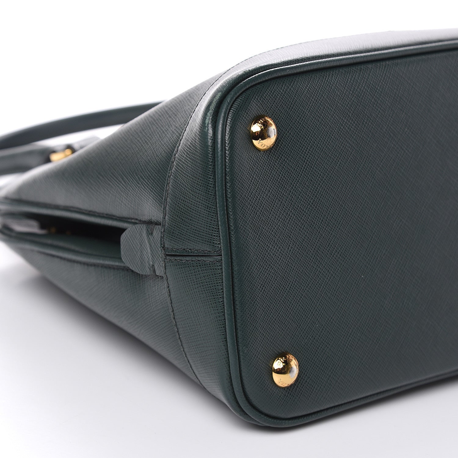 Prada Saffiano Lux Open Promenade Tote Biliardo 7 of 11