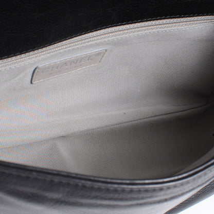 Chanel Calfskin On the Bund Medium Flap Black 5 of 8