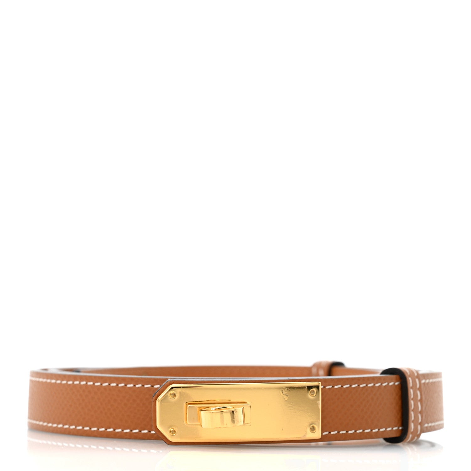 Hermes Epsom Kelly Belt Gold 1 of 5