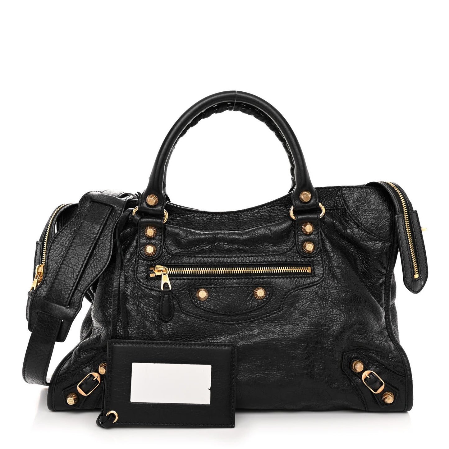 Agneau Giant 12 Gold Hardware City Black
