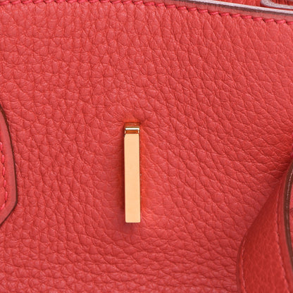Hermes Taurillon Clemence Birkin 35 Bougainvillea 13 of 34