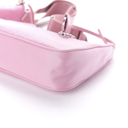 Prada Nylon Re-Edition 2005 Shoulder Bag Rosa 7 of 9