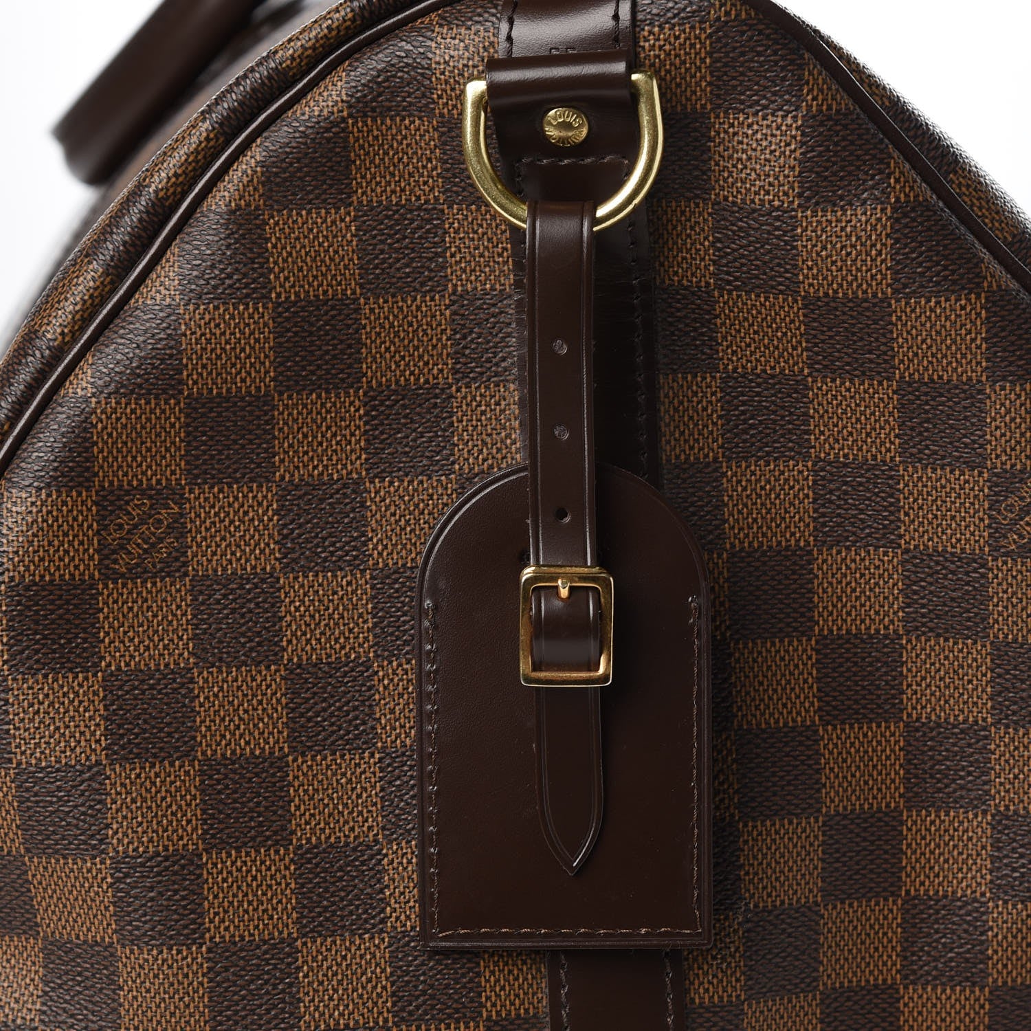Louis Vuitton Damier Ebene Keepall Bandouliere 55 17 of 17