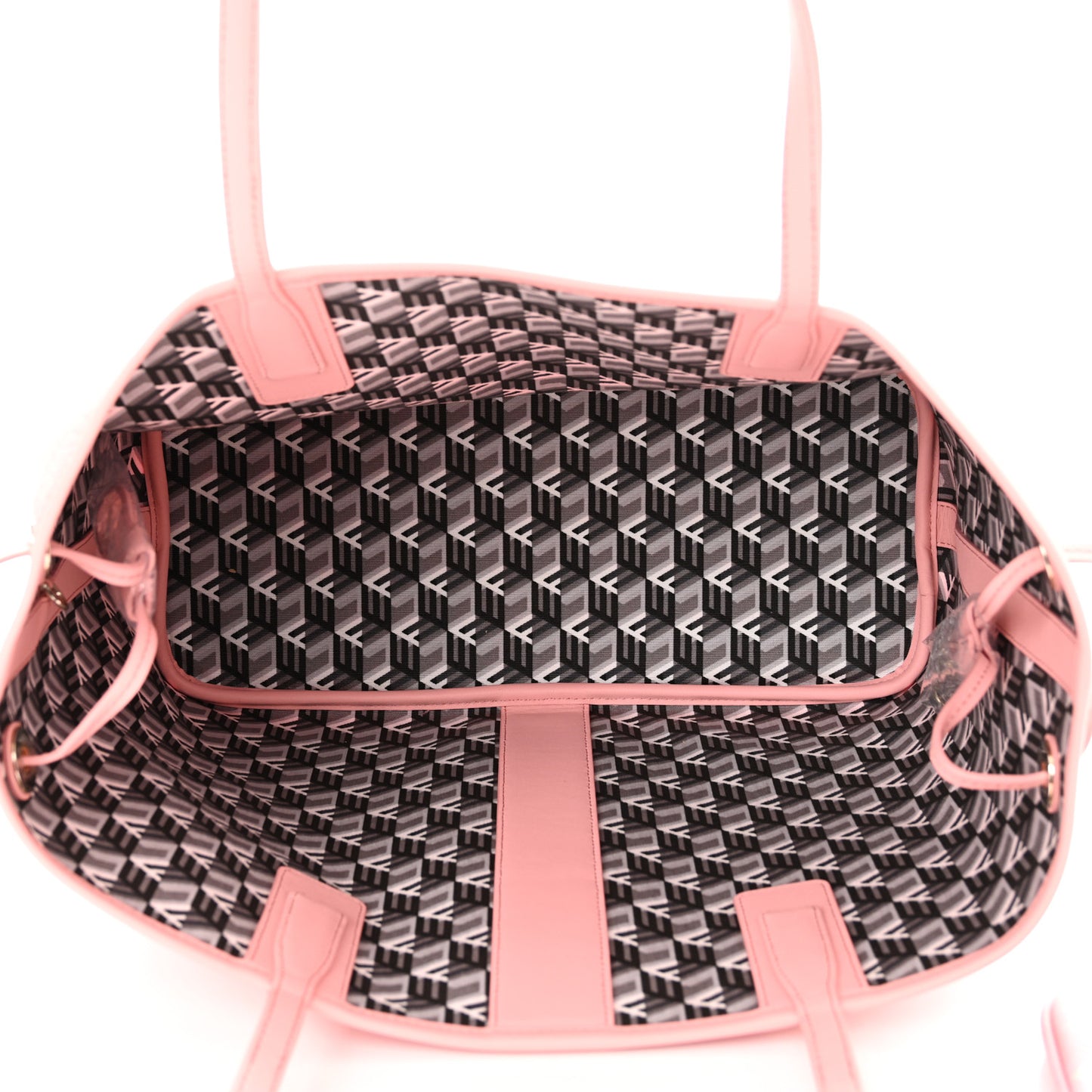 Visetos Medium Liz Reversible Shopper Tote Pink